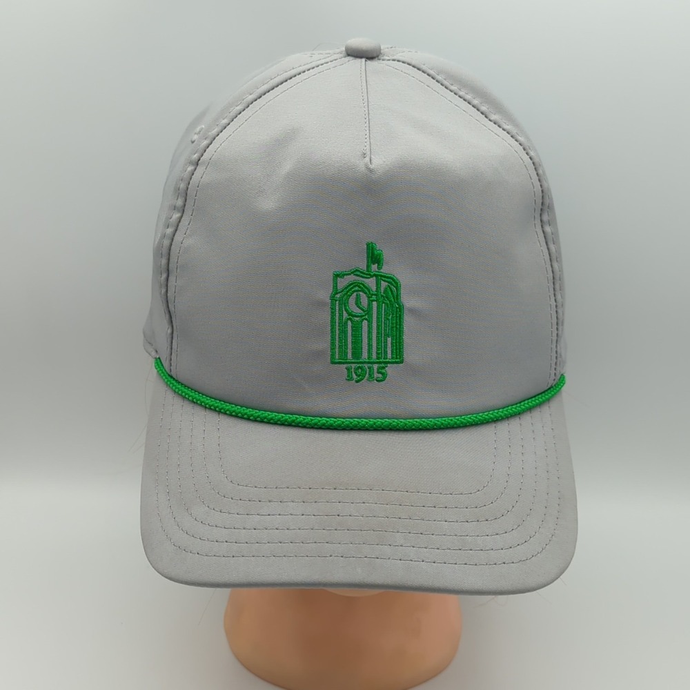 Olympia Fields Country Club Mens Snapback Hat Cap Gray Green Rope Imperial OSFA